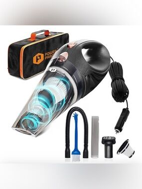 THISWORX Car Vacuum Cleaner - Portable, High Power, Handheld Vacuums. New